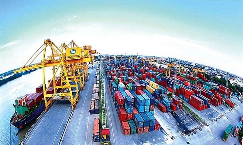 Xuất nhập khẩu tăng trưởng kỷ lục trong 10 năm