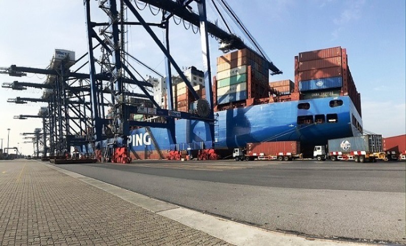 Cảng biển Hải Phòng đón tới hơn 9.000 lượt tàu Container
