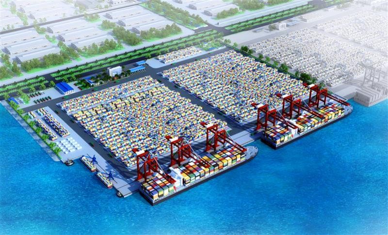 Cảng Hải Phòng khởi động bến container số 3, 4 cho tàu đến 100.000 DWT