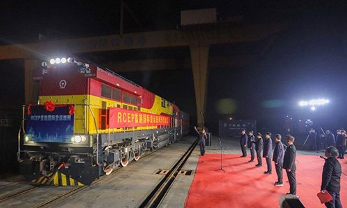 Chuyến tàu RCEP đầu tiên đến Việt Nam